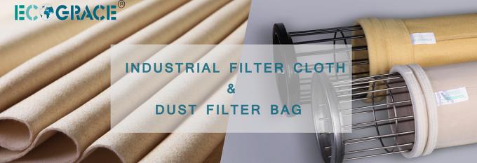 Nomex Aramid PTFE  PPS Needle  Felt Industrial Filter Cloth Dust Filter Media