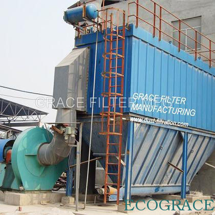 Stone Crusher / Cement Mill Dust Collector High Density Dust Filtration Up To 200 g/NM3