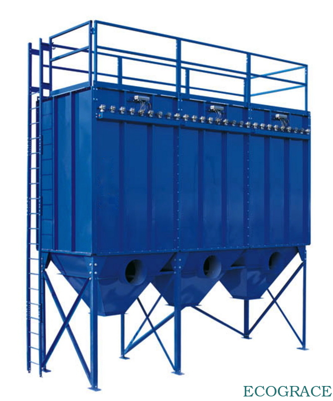 Pulse Jet Filter Baghouse Dust Collector For Cement Plant Dust Collection